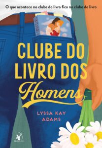 Capa do livro "Clube do Livro dos Homens" de Lyssa Kay Adams.